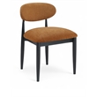 Meridian Furniture Riccio Cognac Performance Fabric Dining SC (Set of 2)