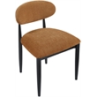 Meridian Furniture Riccio Cognac Performance Fabric Dining SC (Set of 2)