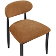 Meridian Furniture Riccio Cognac Performance Fabric Dining SC (Set of 2)