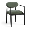 Meridian Furniture Riccio Olive Performance Fabric Dining AC (Set of 2)