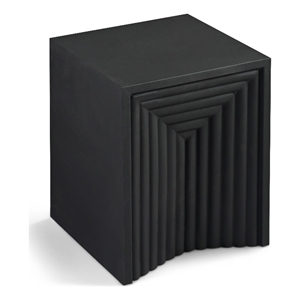 Meridian Furniture Centennial Black Iron End Table