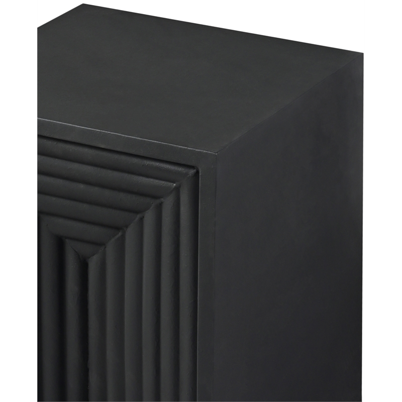 Meridian Furniture Centennial Black Iron End Table