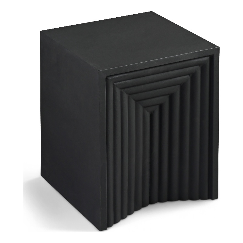 Meridian Furniture Centennial Black Iron End Table
