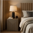 Meridian Furniture Centennial Taupe Iron End Table