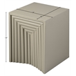 Meridian Furniture Centennial Taupe Iron End Table