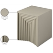 Meridian Furniture Centennial Taupe Iron End Table