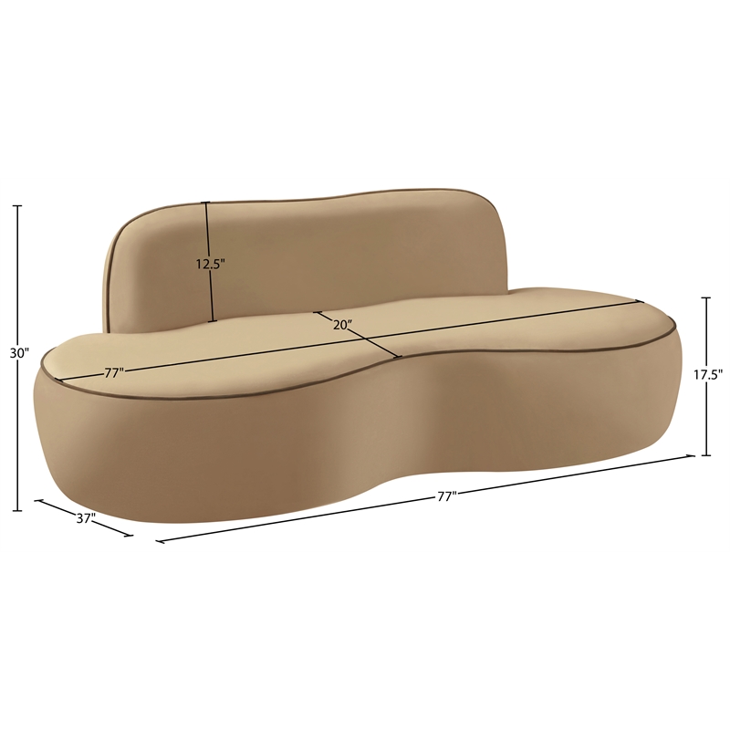 Meridian Furniture Swerve 77