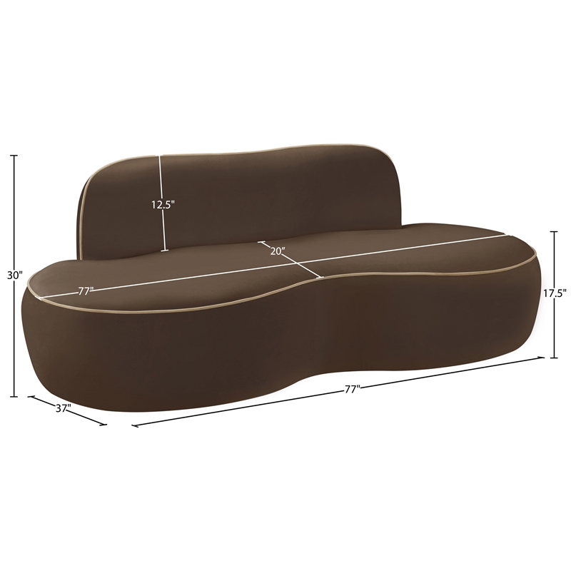 Meridian Furniture Swerve 77
