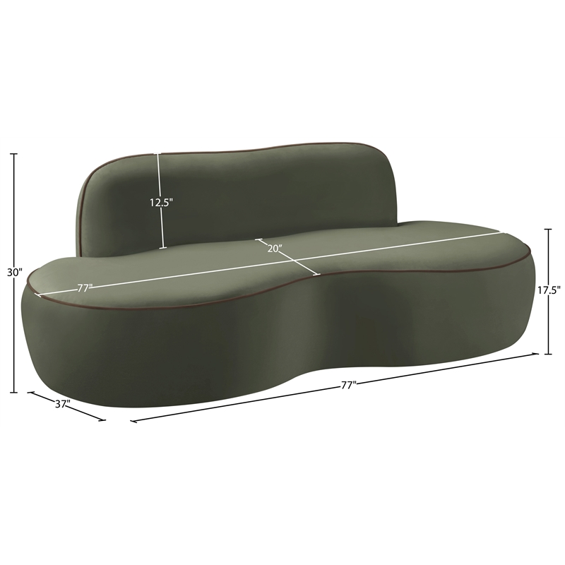 Meridian Furniture Swerve 77