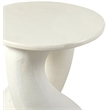 Meridian Furniture Talence Cream Aluminum End Table