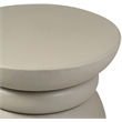 Meridian Furniture Collins Taupe Aluminum Coffee Table