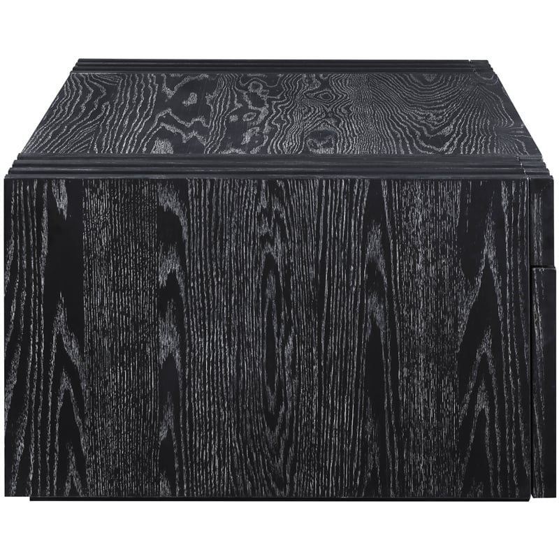 Meridian Furniture Stanton Black Solid Wood Coffee Table