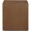 Meridian Furniture Stanton Brown Solid Wood End Table