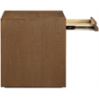 Meridian Furniture Stanton Brown Solid Wood End Table