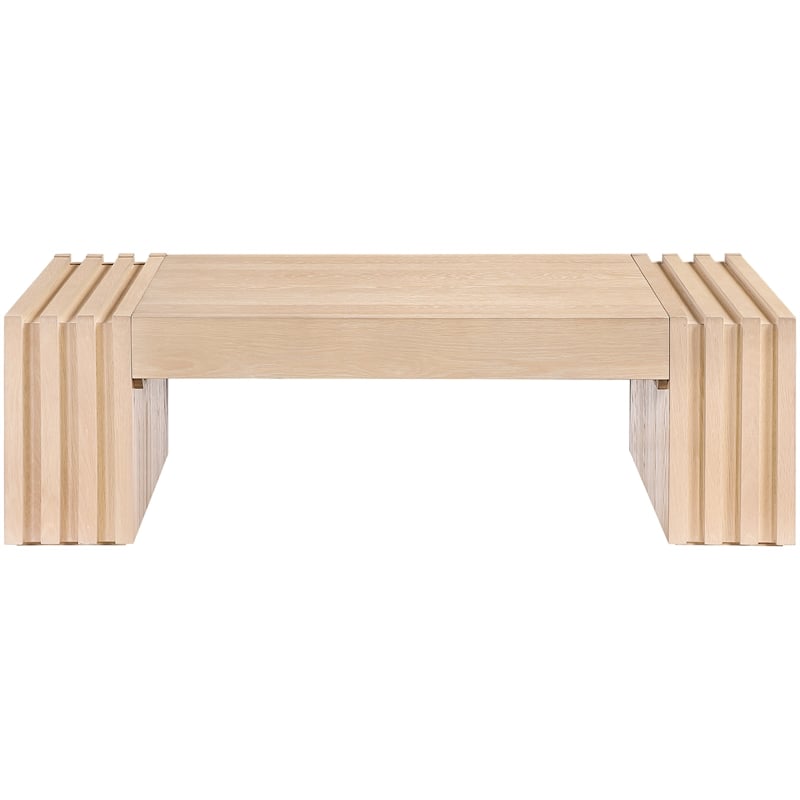 Meridian Furniture Stanton Natural Solid Wood Coffee Table