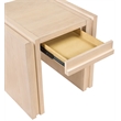 Meridian Furniture Stanton Natural Solid Wood End Table