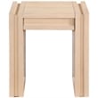 Meridian Furniture Stanton Natural Solid Wood End Table