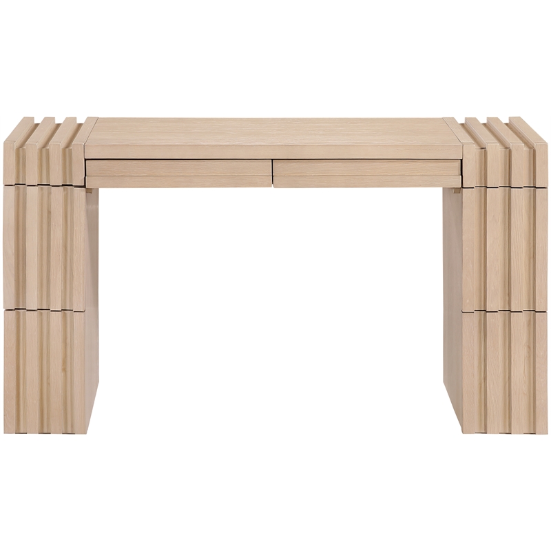 Meridian Furniture Stanton Natural Solid Wood Console Table