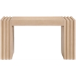 Meridian Furniture Stanton Natural Solid Wood Console Table