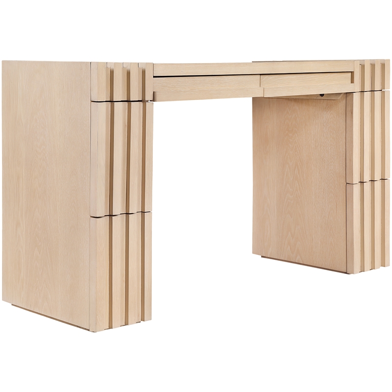 Meridian Furniture Stanton Natural Solid Wood Console Table
