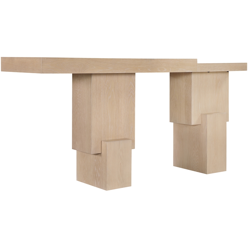 Meridian Furniture Anzio Natural Solid Wood Console Table