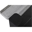 Meridian Furniture Ravenna Panda Marble Top And Oak Wood Base End Table