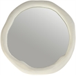 Meridian Furniture Armada Cream Aluminum Mirror