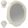 Meridian Furniture Armada Cream Aluminum Mirror