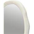 Meridian Furniture Armada Cream Aluminum Mirror