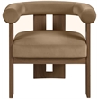 Meridian Furniture Arienzo Beige Velvet Upholstered Accent Chair