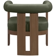Meridian Furniture Arienzo Green Velvet Upholstered Accent Chair