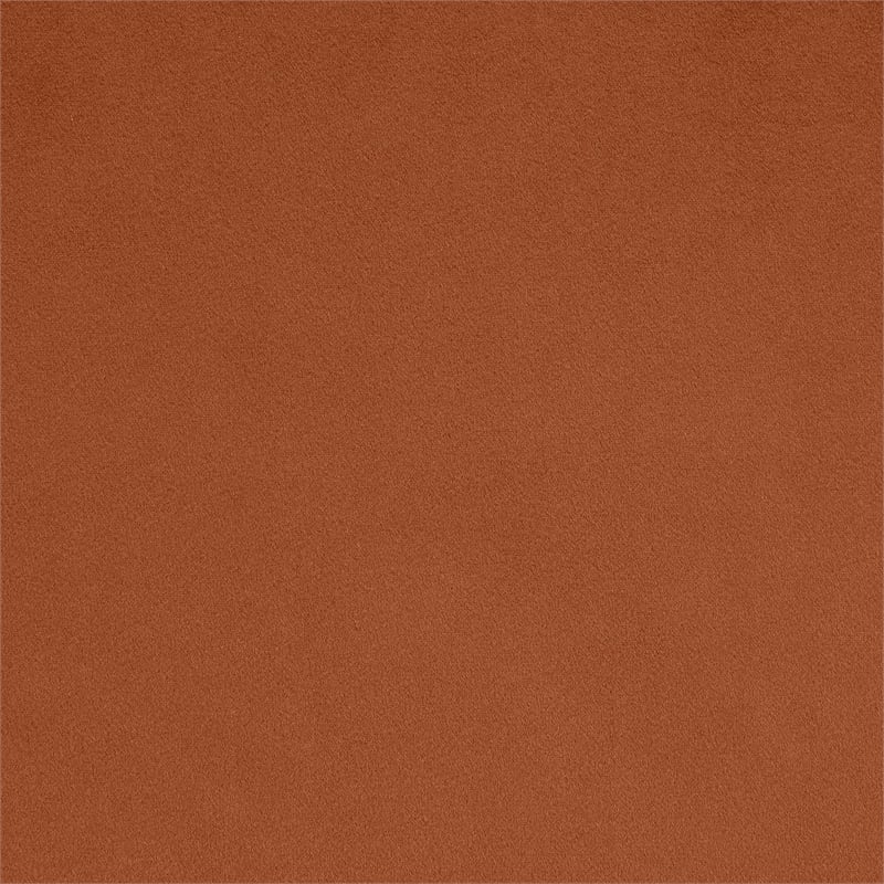 Meridian Furniture Arienzo Cognac Velvet Upholstered Accent Chair