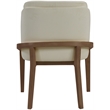 Meridian Furniture Navo Beige Vegan Leather Upholstered Dining Chair