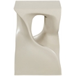 Meridian Furniture Jula Taupe Indoor/Outdoor Concrete End Table