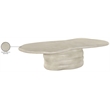 Meridian Furniture Branna Beige Indoor/Outdoor Concrete Coffee Table