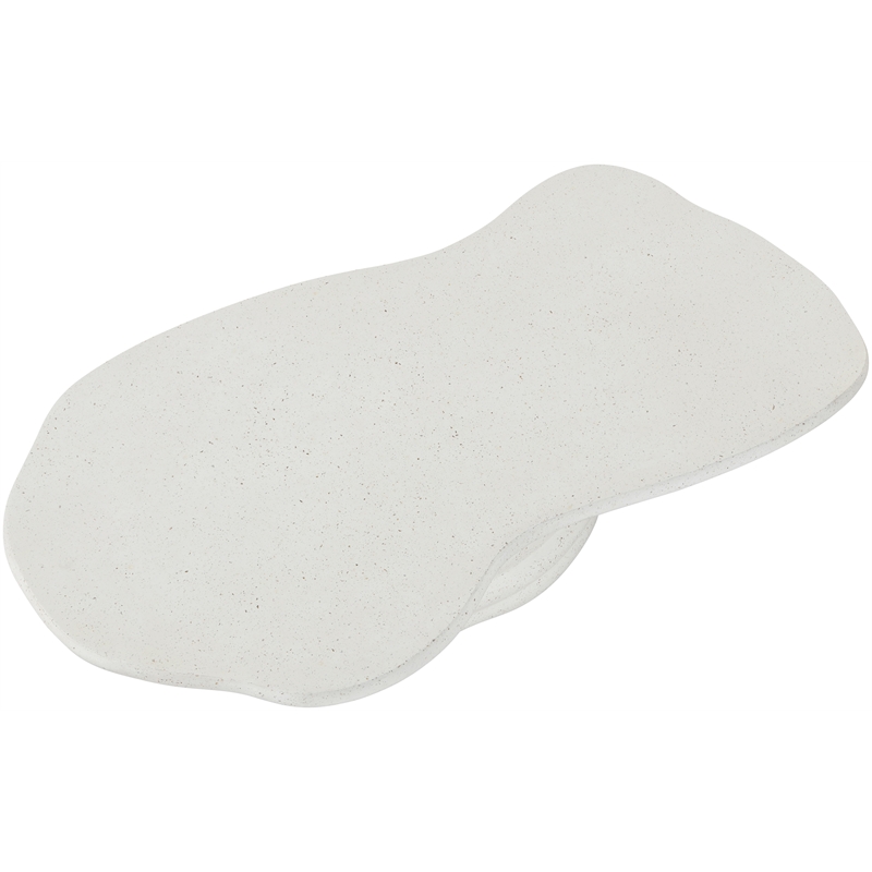 Meridian Furniture Branna Ivory Terrazzo Indoor/Outdoor Concrete Coffee Table