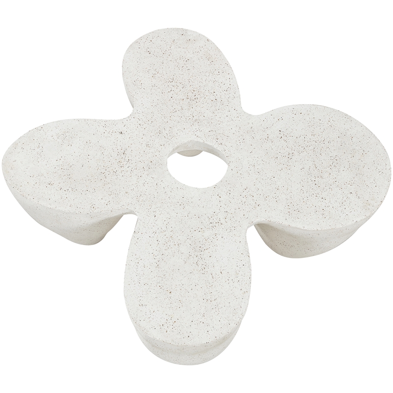 Meridian Furniture Fiore Terrazzo Indoor/Outdoor Concrete Coffee Table