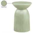 Meridian Furniture Opani Green Indoor/Outdoor Concrete End Table