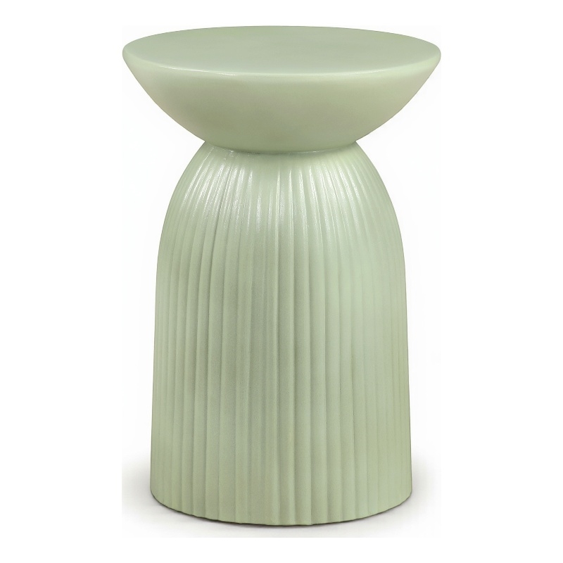 Meridian Furniture Opani Green Indoor/Outdoor Concrete End Table