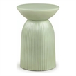 Meridian Furniture Opani Green Indoor/Outdoor Concrete End Table