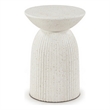 Meridian Furniture Opani Terrazzo Indoor/Outdoor Concrete End Table