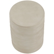 Meridian Furniture Nobi Beige Indoor/Outdoor Concrete End Table