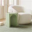 Meridian Furniture Avenda Green Indoor/Outdoor Concrete End Table