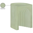 Meridian Furniture Avenda Green Indoor/Outdoor Concrete End Table