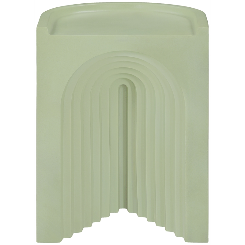 Meridian Furniture Avenda Green Indoor/Outdoor Concrete End Table