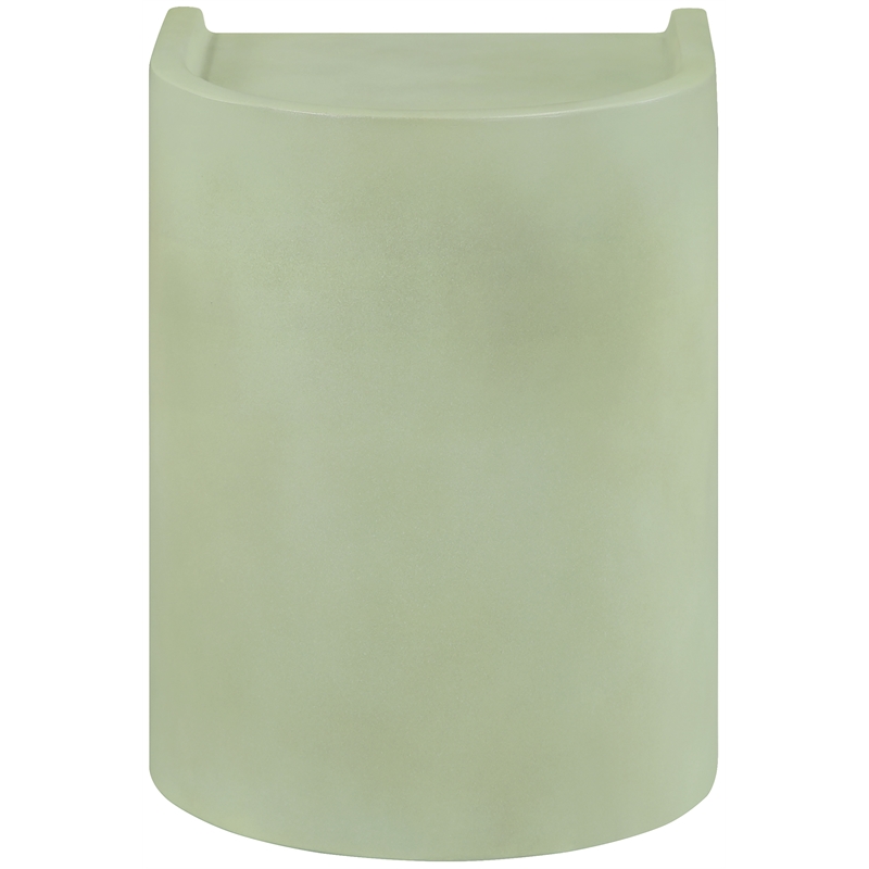 Meridian Furniture Avenda Green Indoor/Outdoor Concrete End Table