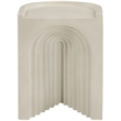 Meridian Furniture Avenda Beige Indoor/Outdoor Concrete End Table
