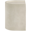 Meridian Furniture Avenda Beige Indoor/Outdoor Concrete End Table