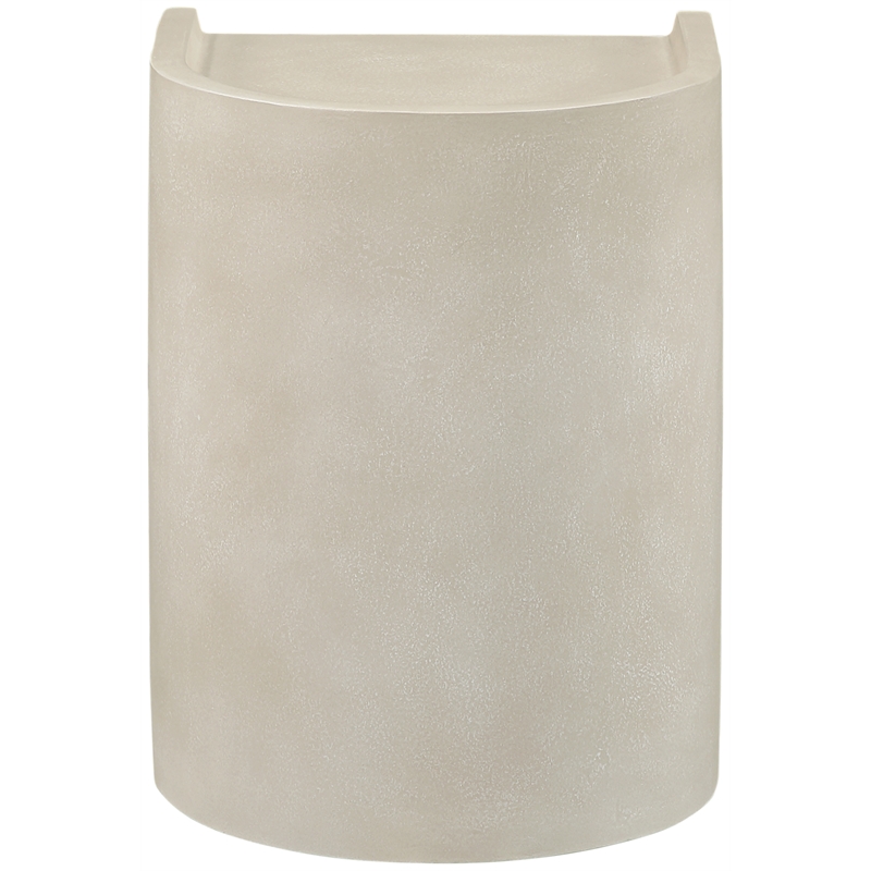 Meridian Furniture Avenda Beige Indoor/Outdoor Concrete End Table