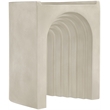 Meridian Furniture Avenda Beige Indoor/Outdoor Concrete End Table